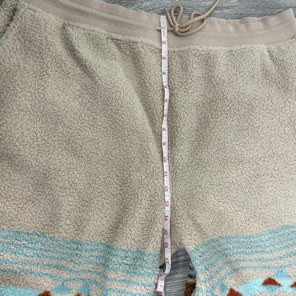 SUN + STONE Men's Desert Snow Geo-Print Fleece Joggers Size XXL Aztec Western - Picture 12 of 15